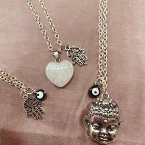 Hasma evil eye necklace